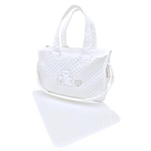 Maternity bag for mothers and babies white 40x36 Andy&Helen